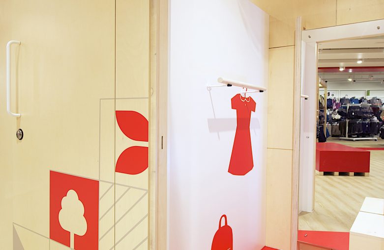 Matalan Cardiff Changing Room by Phaus