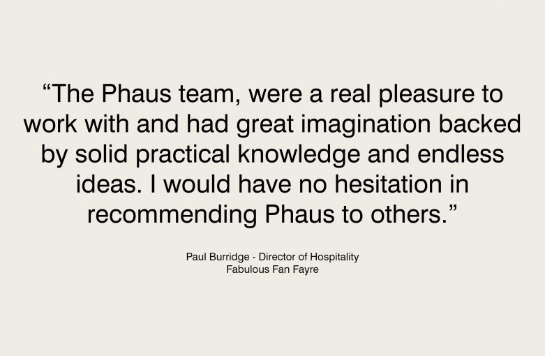 Manchester Art Gallery Cafe Testimonial - Paul Burridge Fabulous Fan Fayre