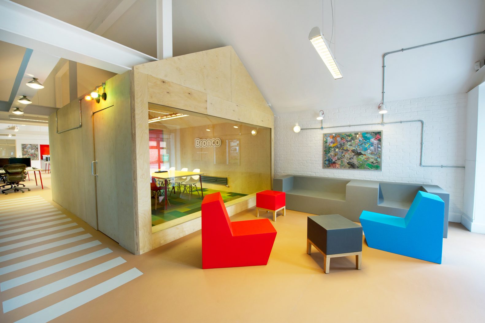 Bronco Office Design Communal Space