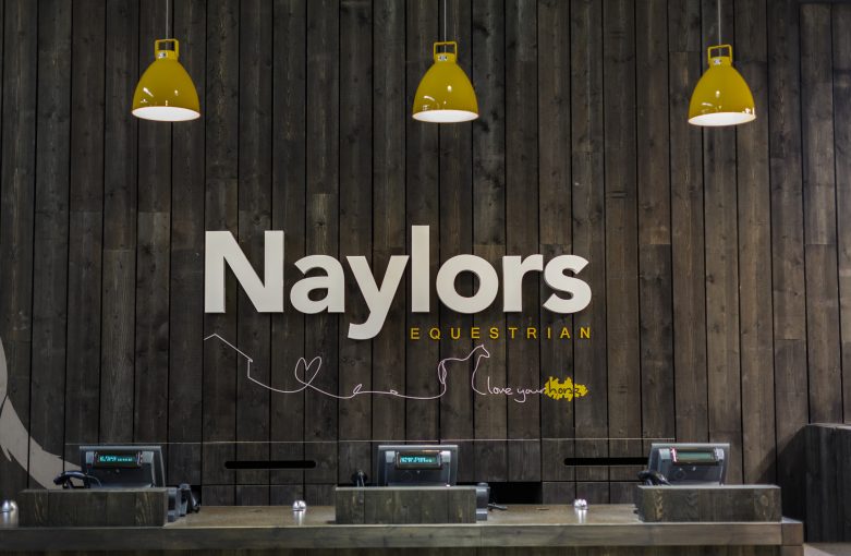 Naylors Equestrian Lighting Design Signage