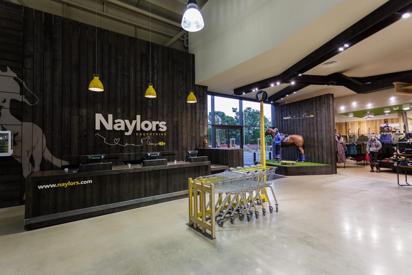 Naylors Equestrian Retail Design