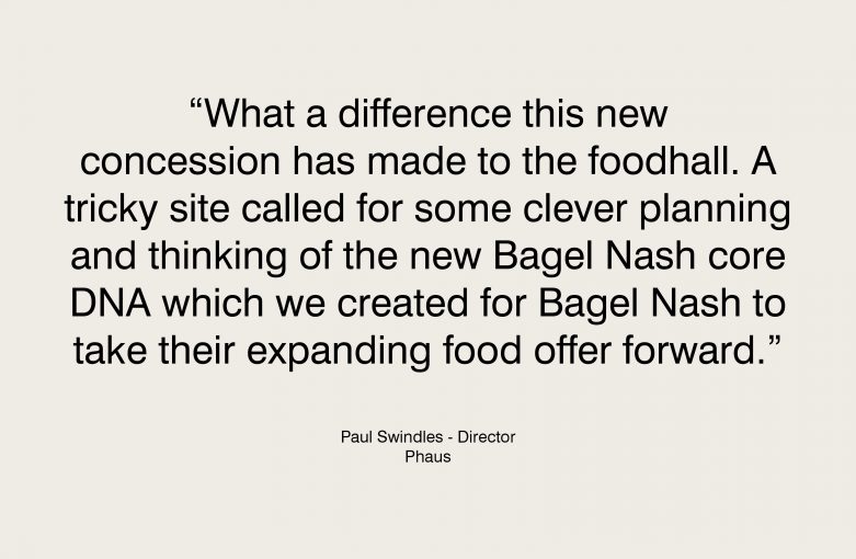 Bagel Nash Testimonial by Paul Swindles Director - Phaus