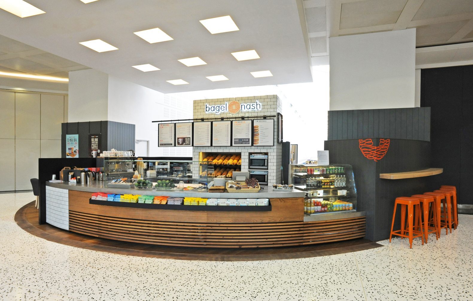 Bagel Nash Food Kiosk Leeds