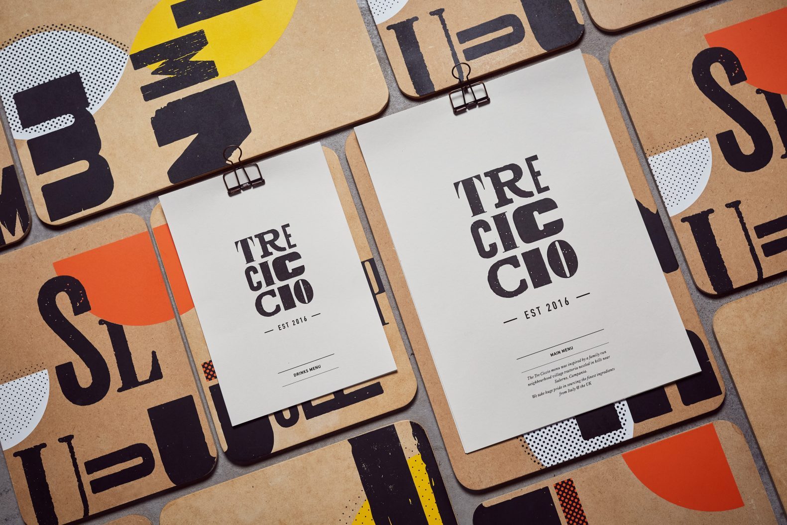 Tre Ciccio Brand Identity Creation by Phaus Designers